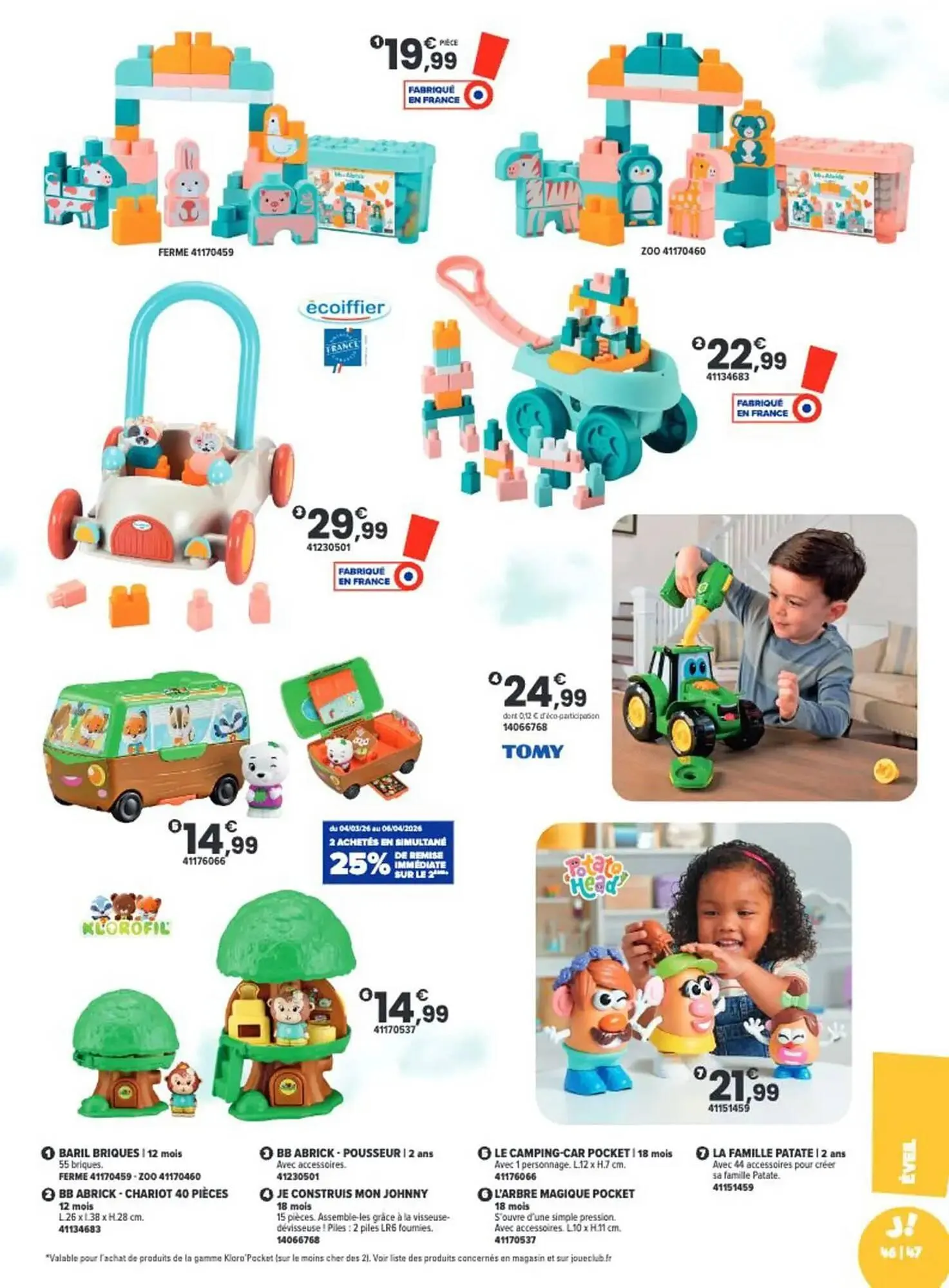 Catalogue JouéClub du 3 mars au 6 avril 2026 - Catalogue page 47