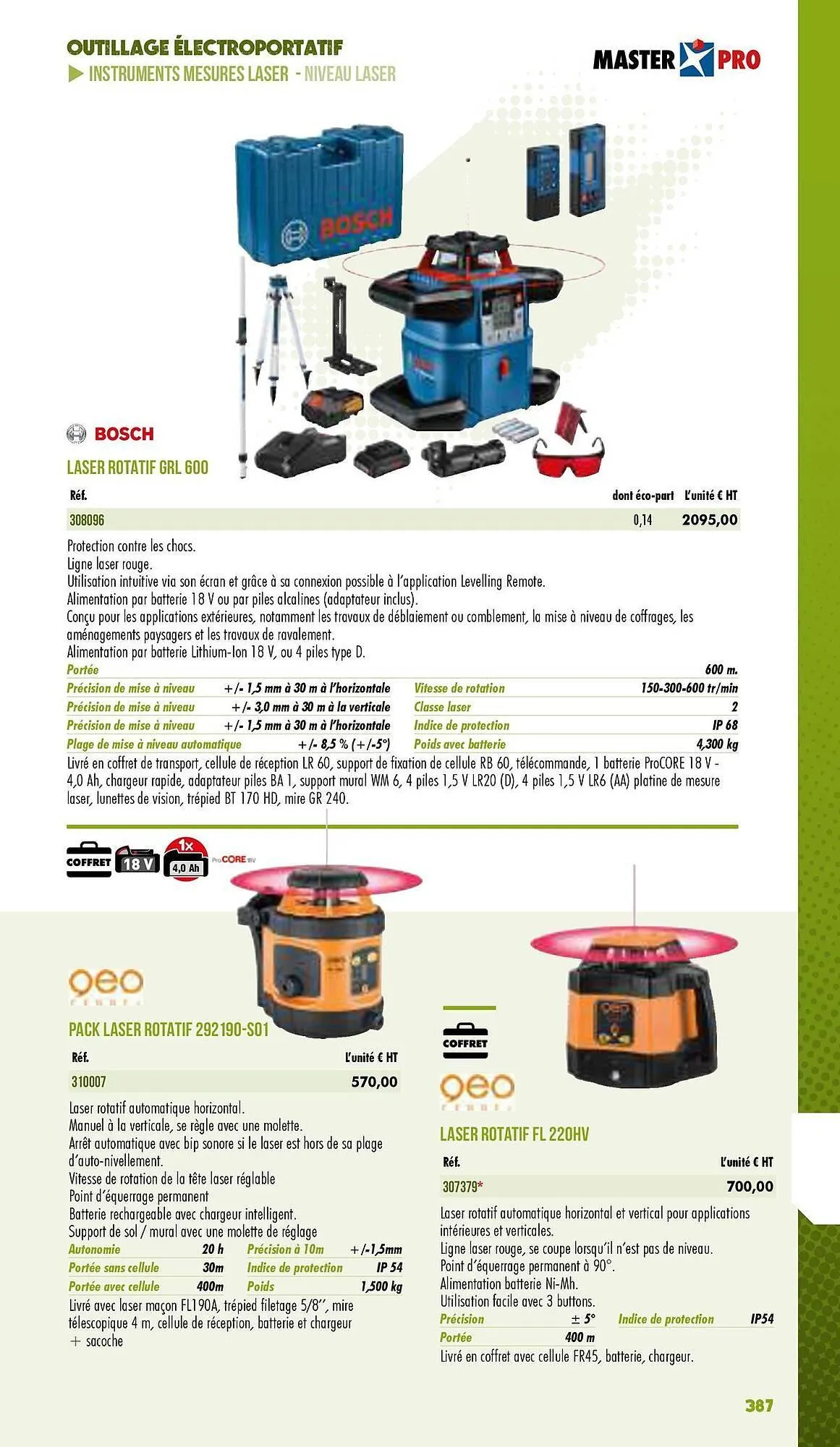 Catalogue Master Pro du 3 janvier au 31 décembre 2025 - Catalogue page 389