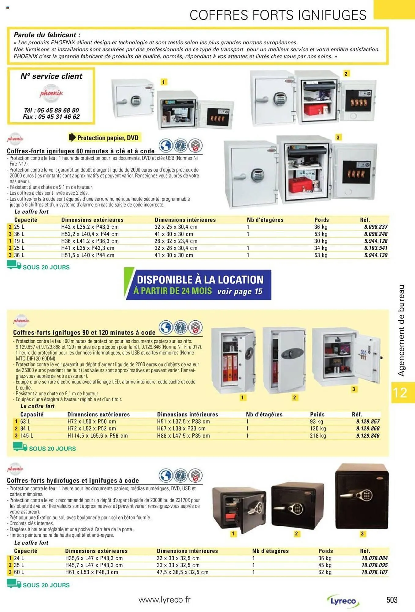 Catalogue Lyreco du 15 mai au 31 décembre 2023 - Catalogue page 503