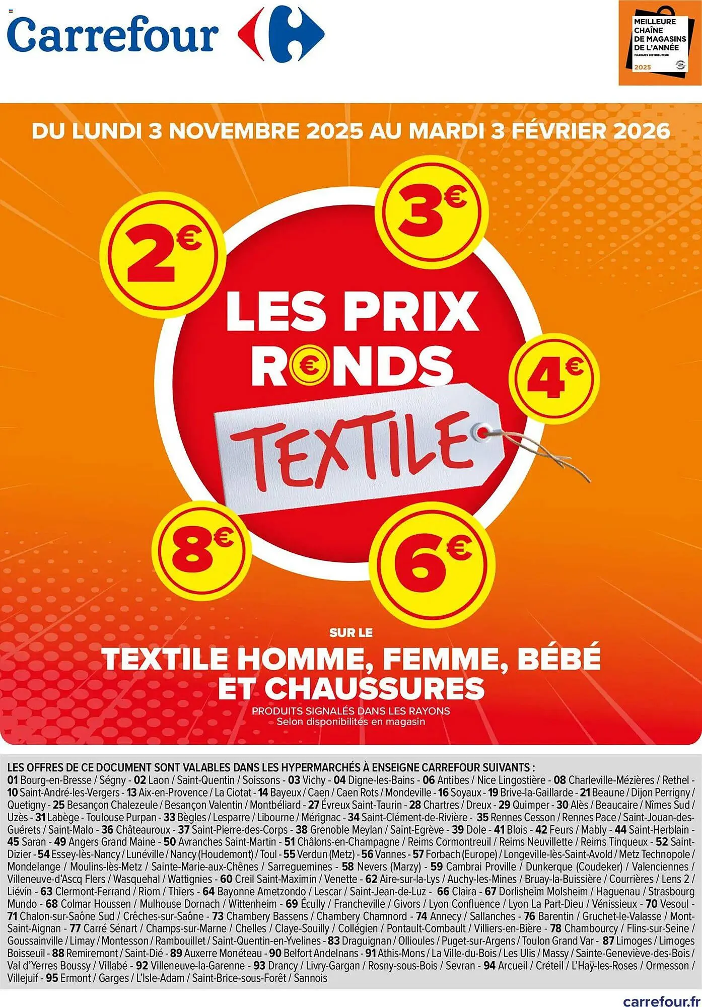 Catalogue Carrefour du 3 novembre au 3 février 2026 - Catalogue page 1