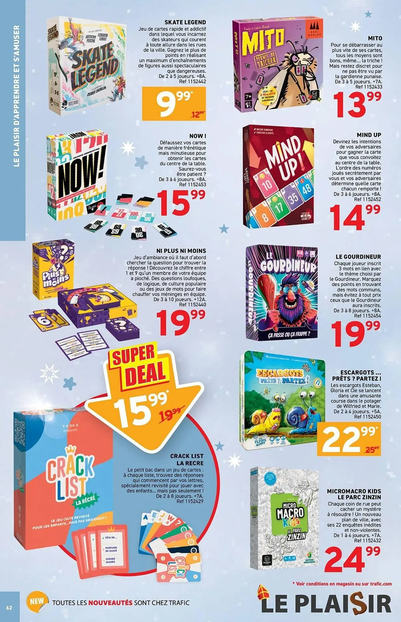 Catalogue Trafic du 10 octobre au 24 novembre 2025 - Catalogue page 62