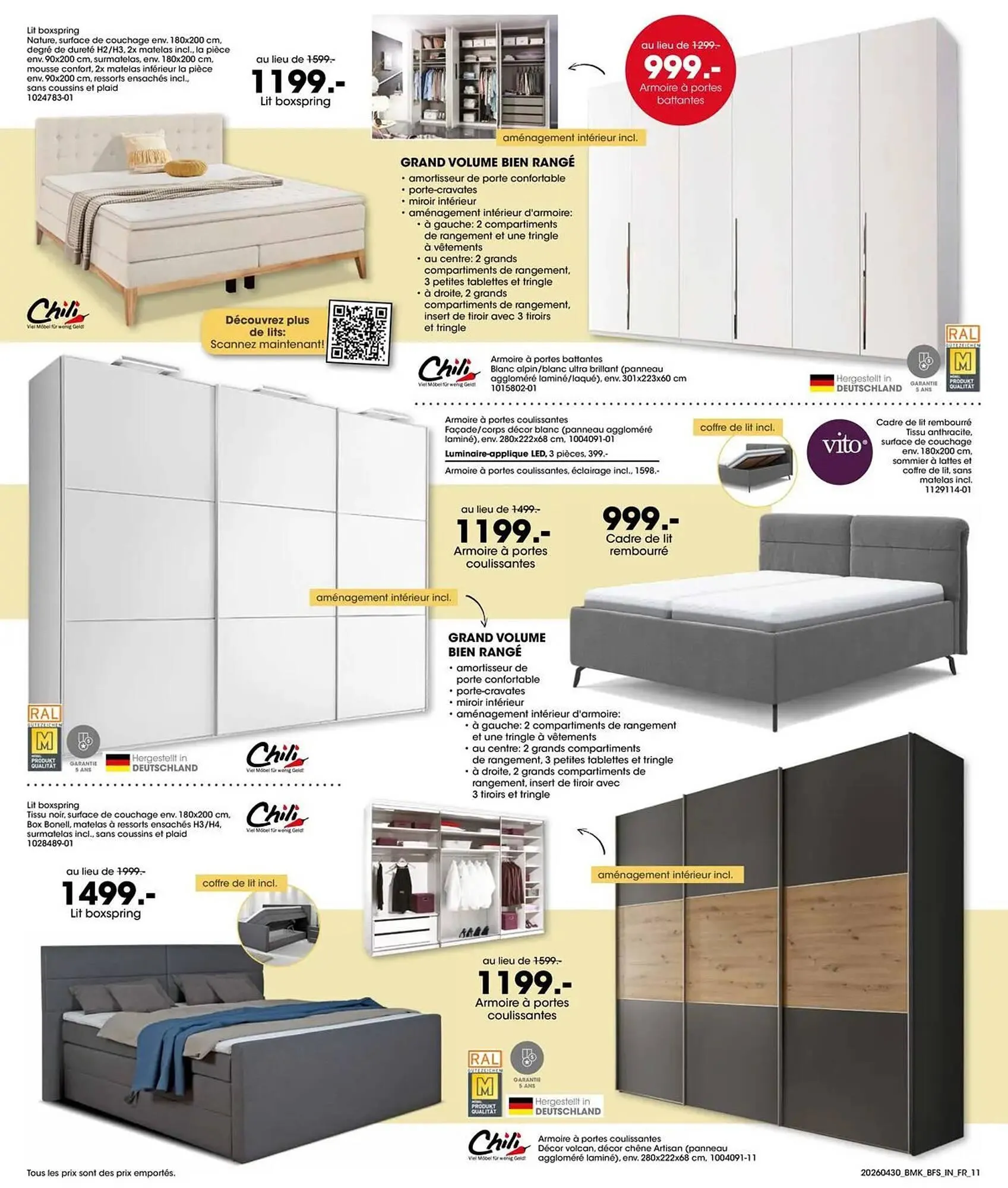 Catalogue Möbel Martin du 29 avril au 31 mai 2026 - Catalogue page 11