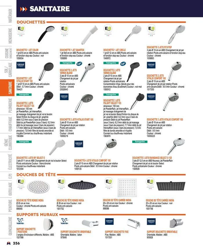 Guide produits 2024 du 15 mars au 31 décembre 2024 - Catalogue page 356