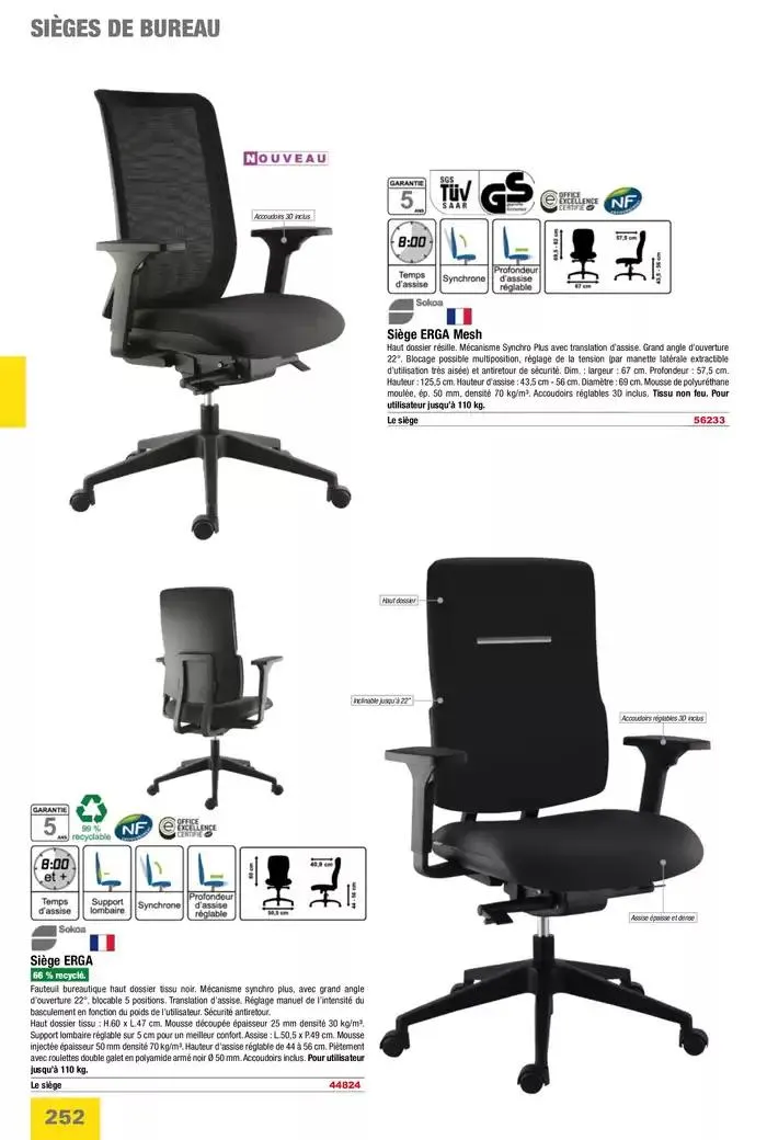 Catalogue Entreprises 2025 du 13 janvier au 31 décembre 2025 - Catalogue page 254