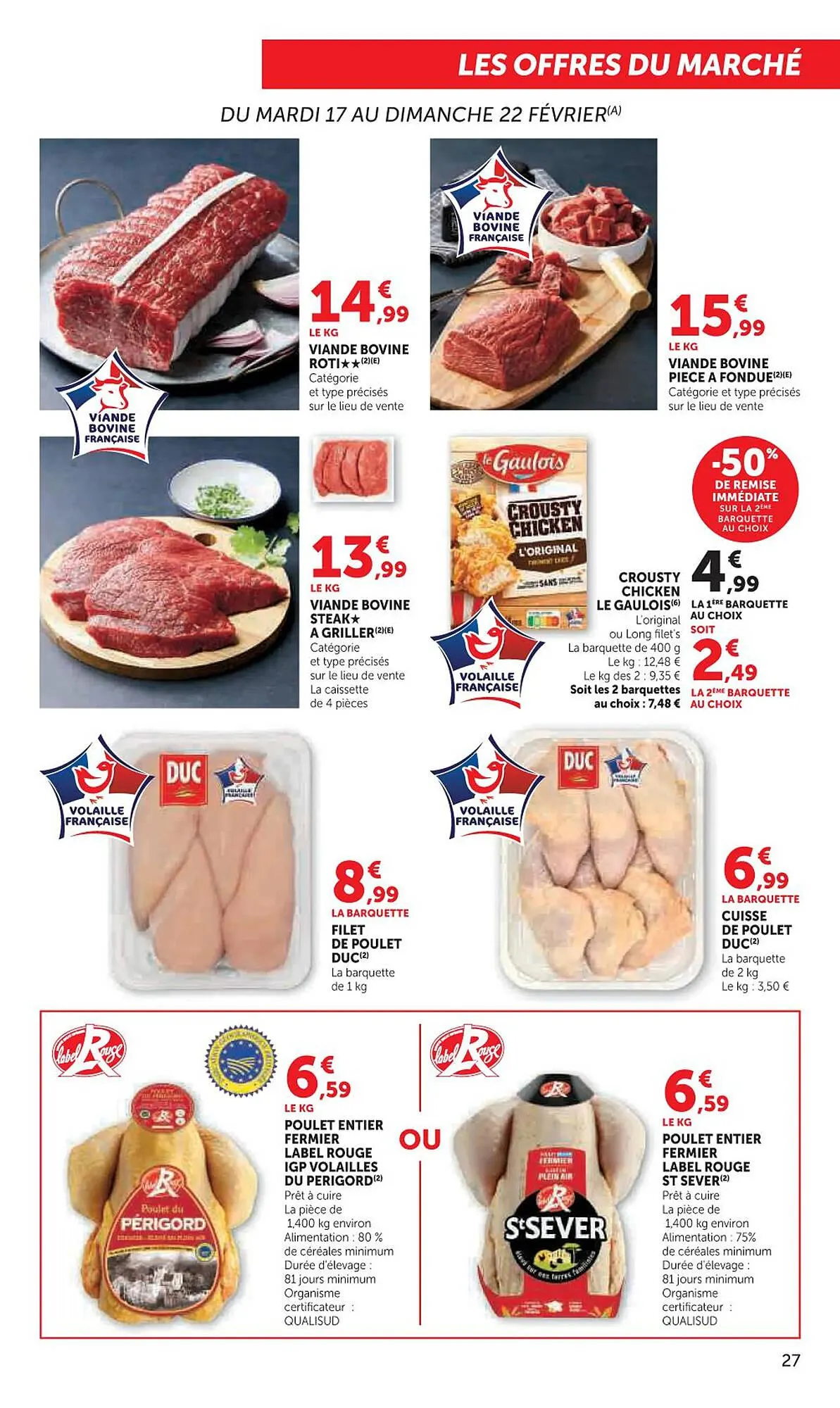 Catalogue Hyper U du 17 février au 1 mars 2026 - Catalogue page 27