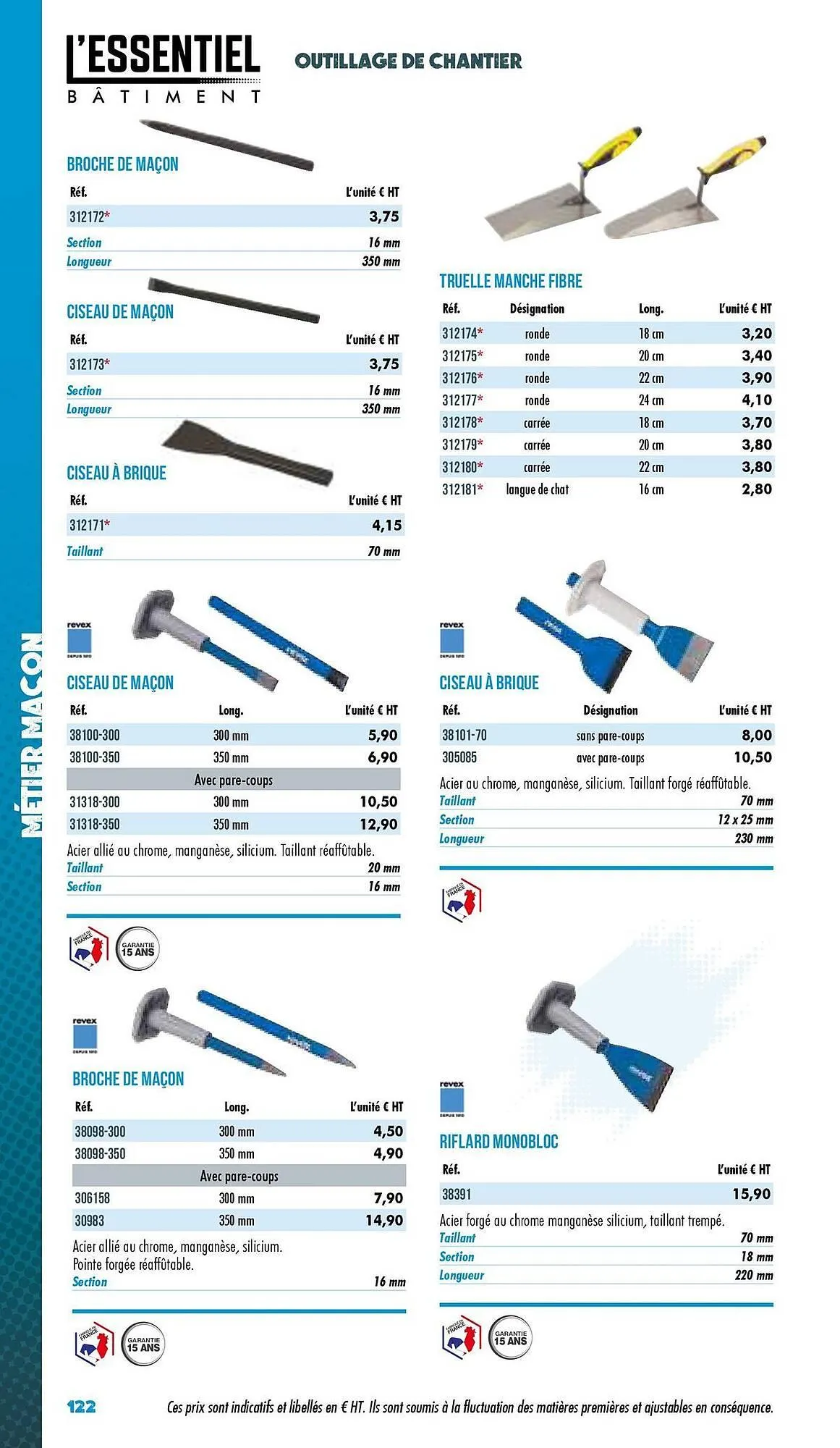 Catalogue Master Pro du 3 janvier au 31 décembre 2025 - Catalogue page 124