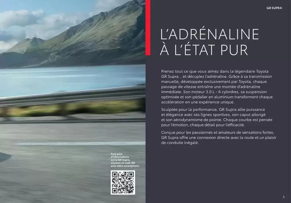 Toyota Supra du 9 avril au 9 avril 2026 - Catalogue page 5