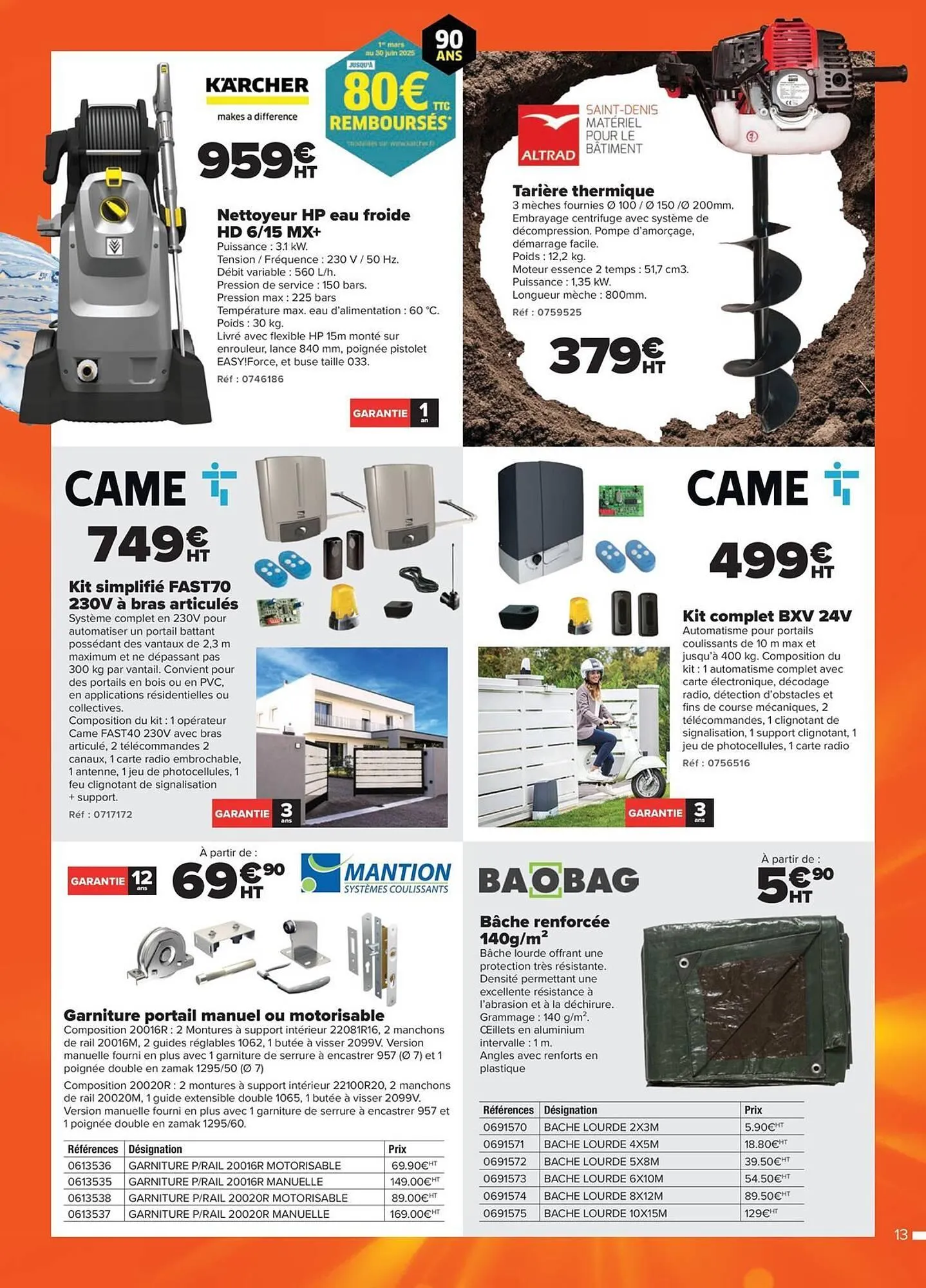 Catalogue Champion Direct du 12 mai au 28 juin 2025 - Catalogue page 13