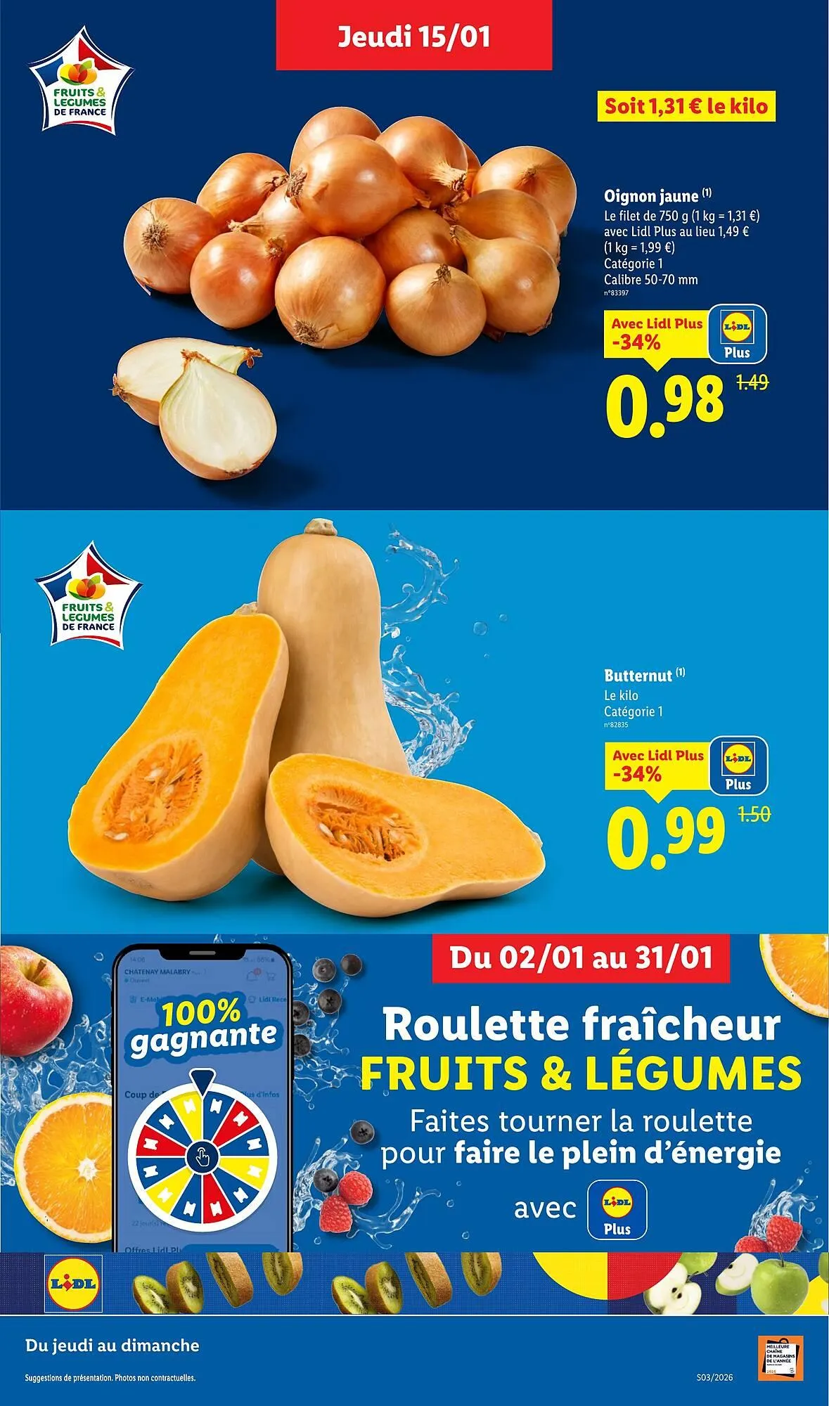 Catalogue Lidl du 15 janvier au 21 janvier 2026 - Catalogue page 3