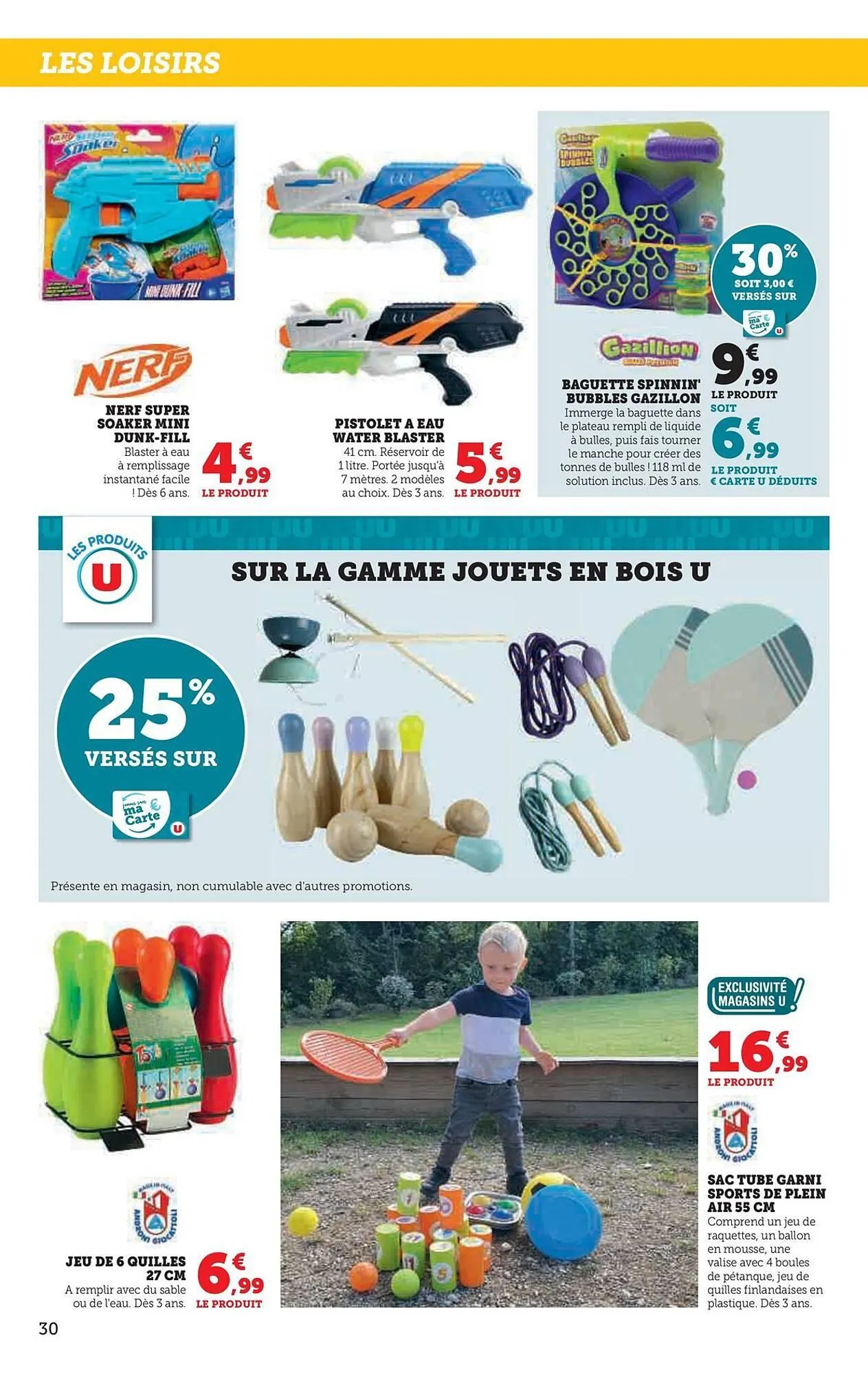 Catalogue Super U du 29 avril au 25 mai 2025 - Catalogue page 30
