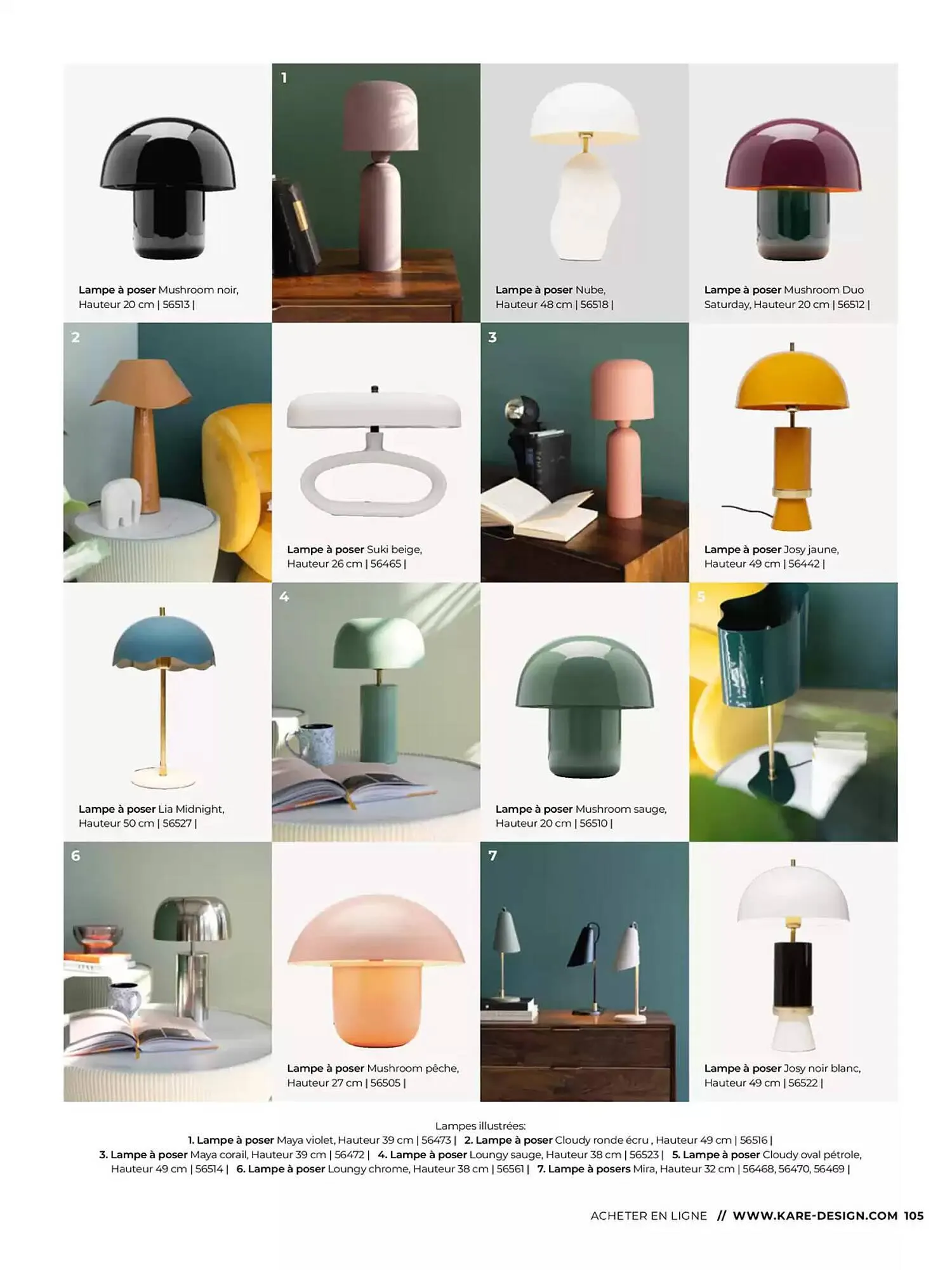 Catalogue KARE du 6 février au 31 décembre 2025 - Catalogue page 105