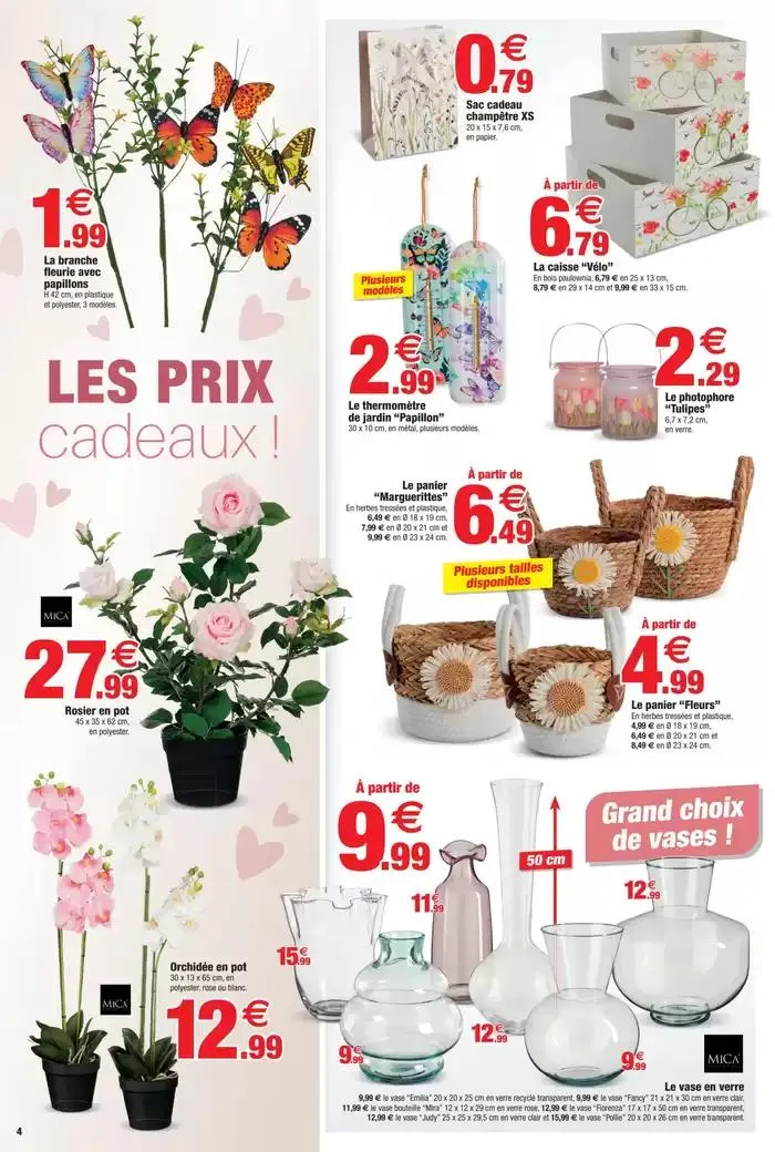 Des prix mimis pour la meilleure des mamans ! du 14 mai au 25 mai 2025 - Catalogue page 4