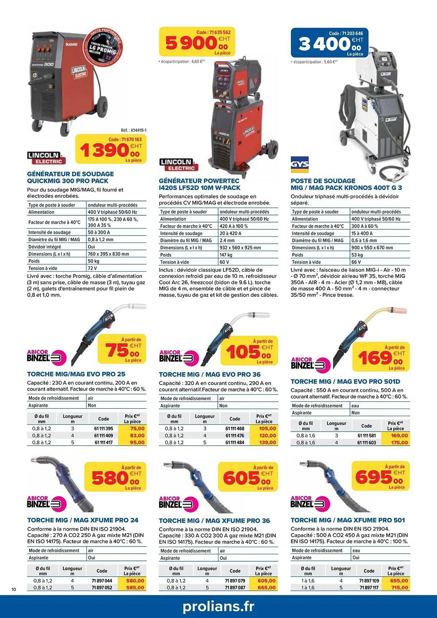 Catalogue Prolians du 1 janvier au 28 février 2026 - Catalogue page 10