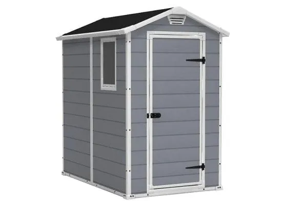 Abri de jardin résine gris avec plancher 2,5m² Premium Keter