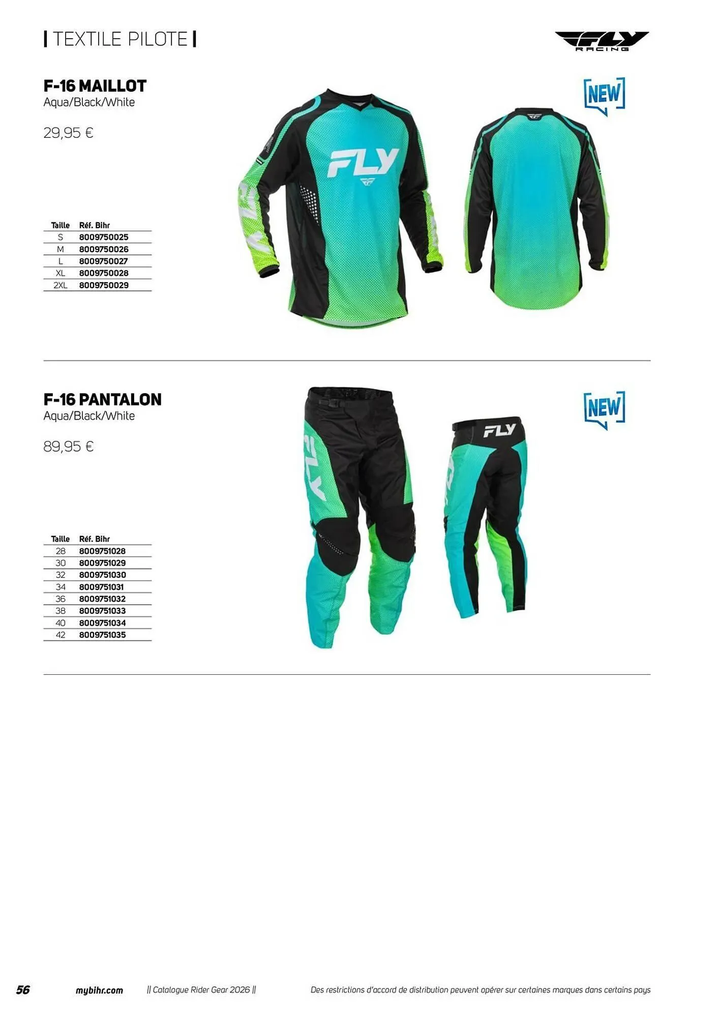 Catalogue Bihr du 1 janvier au 31 janvier 2026 - Catalogue page 56