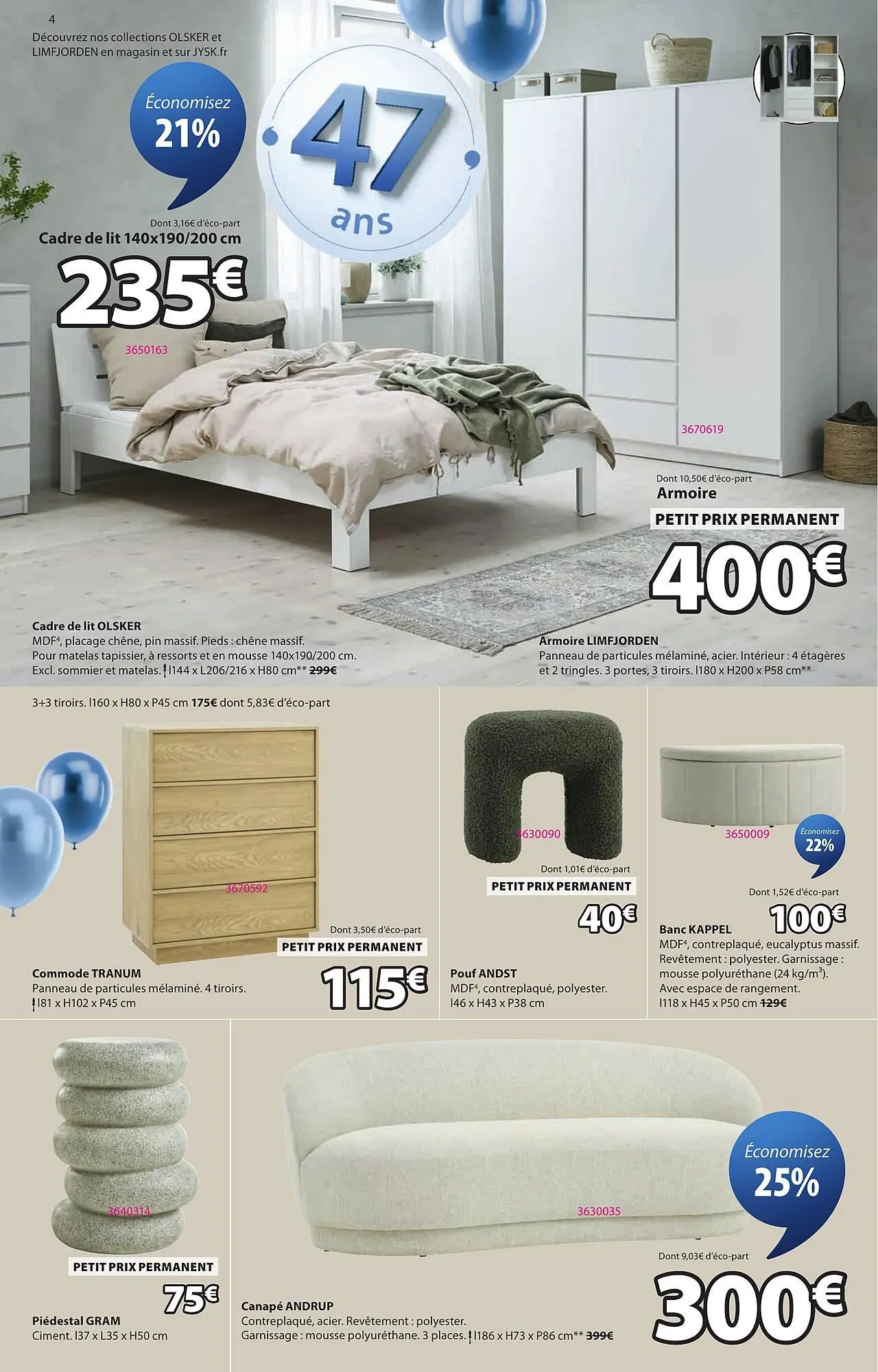 Catalogue JYSK du 17 mars au 11 mai 2026 - Catalogue page 4