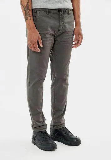 Jean slim relaxed gris homme