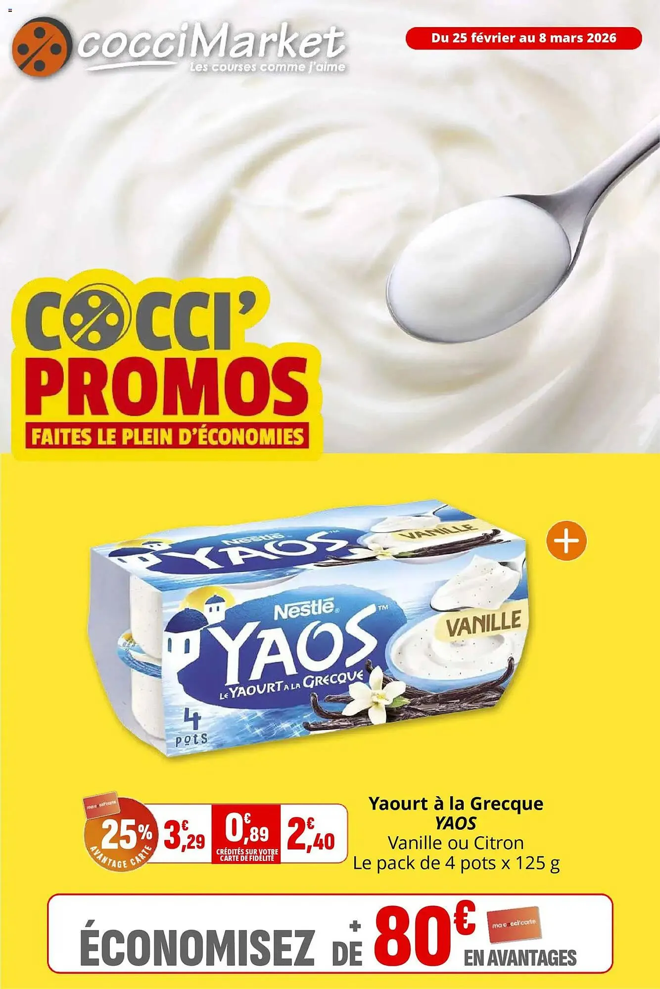 Catalogue Coccimarket du 25 février au 8 mars 2026 - Catalogue page 1