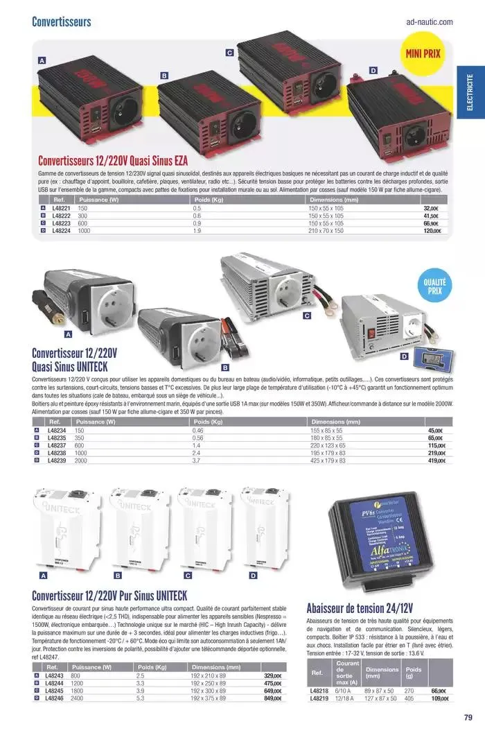 Catalogue Accastillage Diffusion 2025 du 1 janvier au 31 décembre 2025 - Catalogue page 81