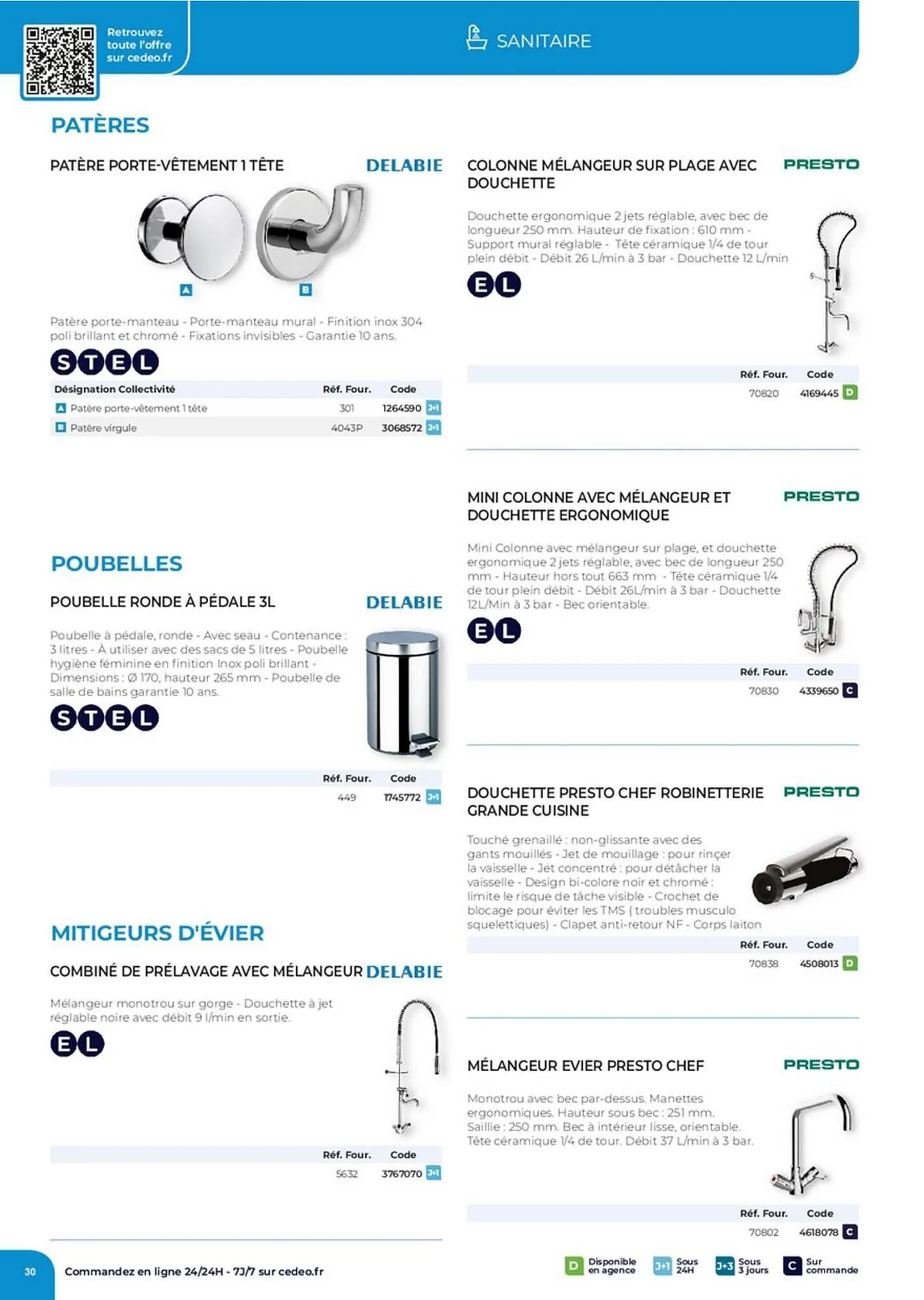 Catalogue Cedeo du 10 octobre au 31 janvier 2026 - Catalogue page 30