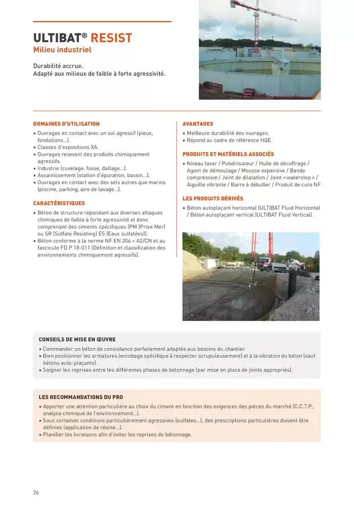 Guide Béton 2025-2026 du 31 janvier au 31 décembre 2026 - Catalogue page 24