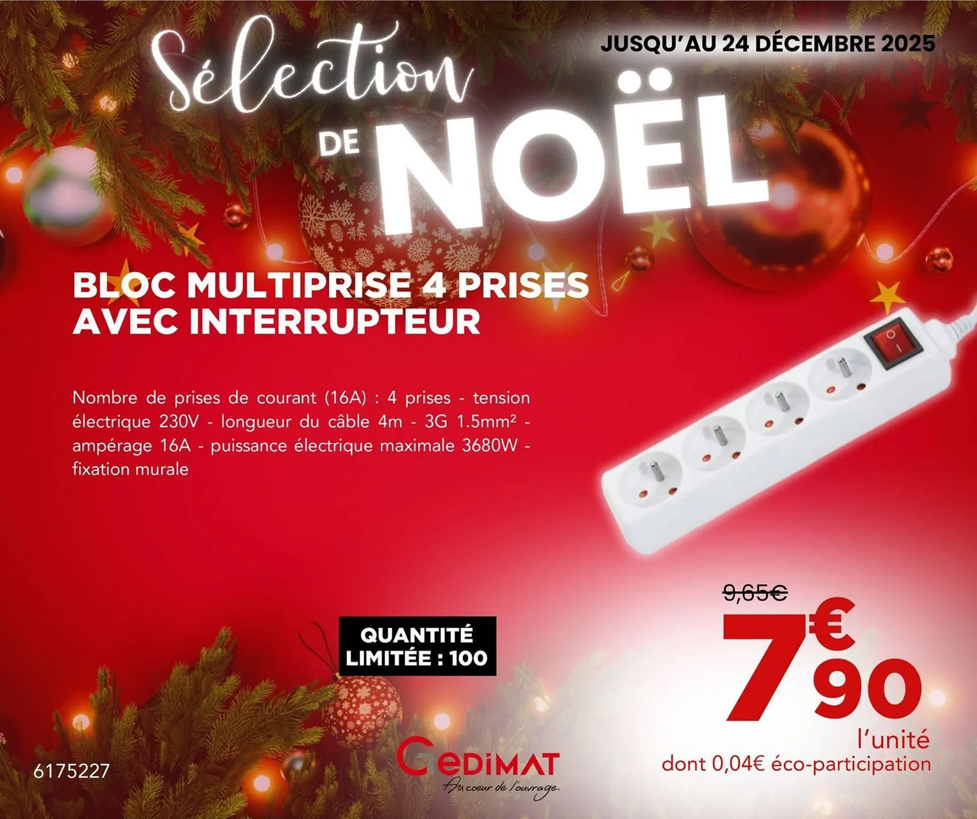 Catalogue Gedimat du 3 décembre au 24 décembre 2025 - Catalogue page 10