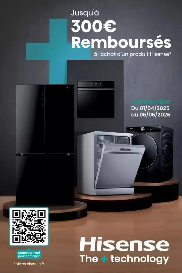 Jusqu'à 300€ remboursés du 1 avril au 5 mai 2025 - Catalogue page 1