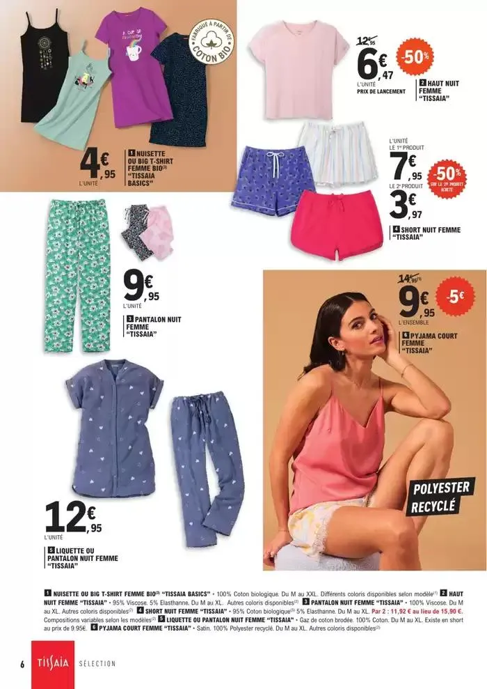 Lingerie du 19 mai au 31 mai 2025 - Catalogue page 6