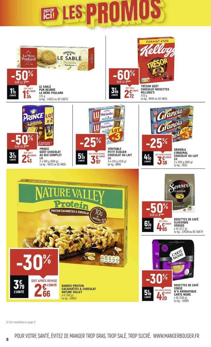 SPAR ici, le top des promos ! du 21 août au 1 septembre 2024 - Catalogue page 10