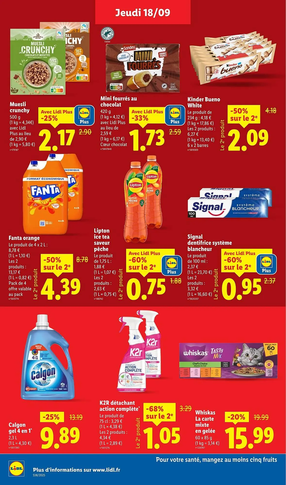Catalogue Lidl du 18 septembre au 24 septembre 2025 - Catalogue page 14