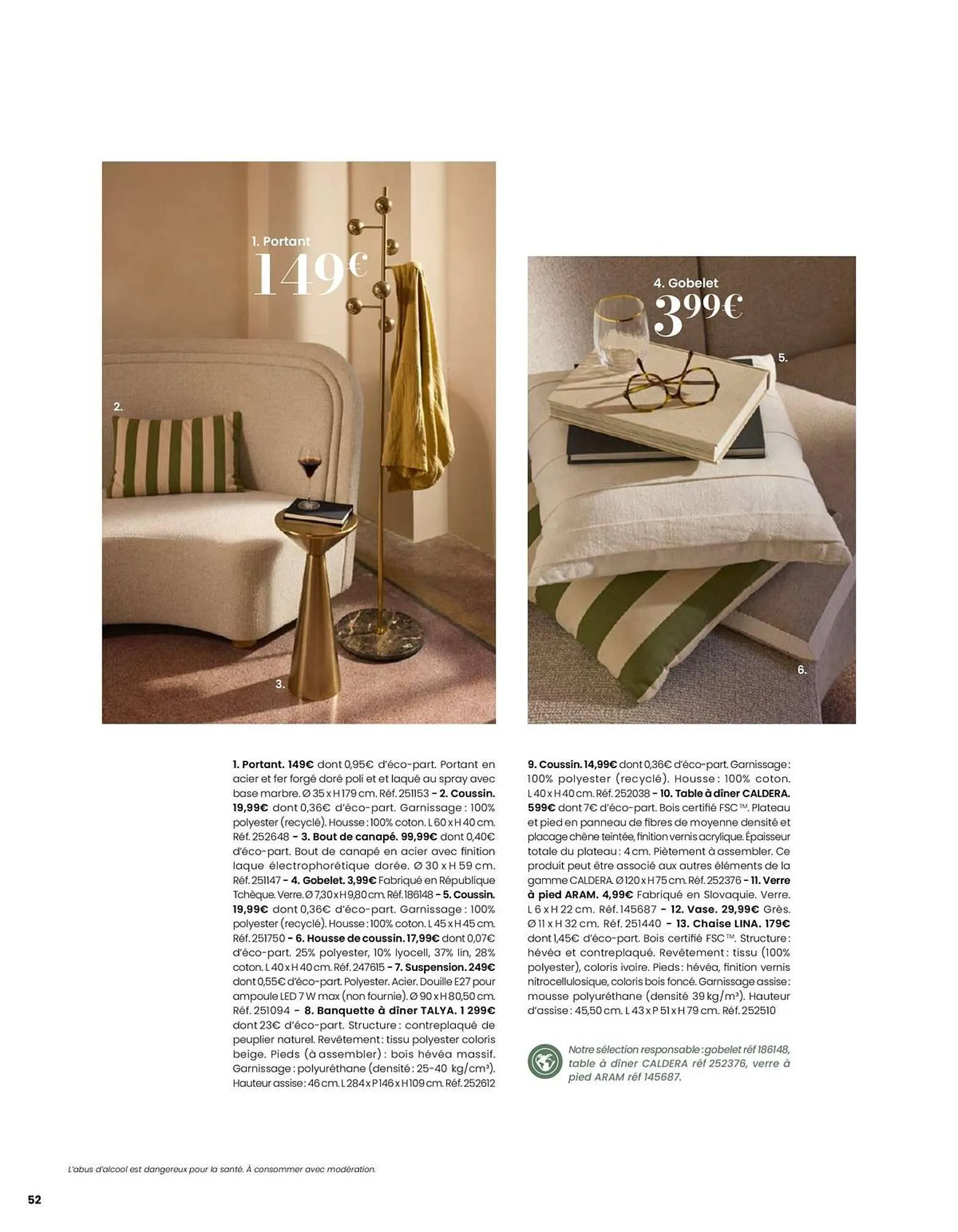 Catalogue Maisons du Monde du 1 mars au 31 août 2026 - Catalogue page 52
