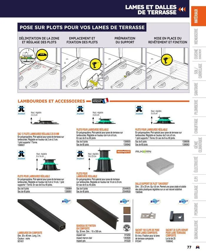 Guide produits 2024 du 15 mars au 31 décembre 2024 - Catalogue page 77