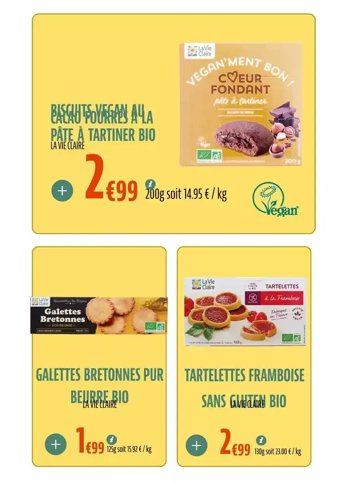 LES PETITS PRIX BIO du 11 mars au 31 décembre 2025 - Catalogue page 37