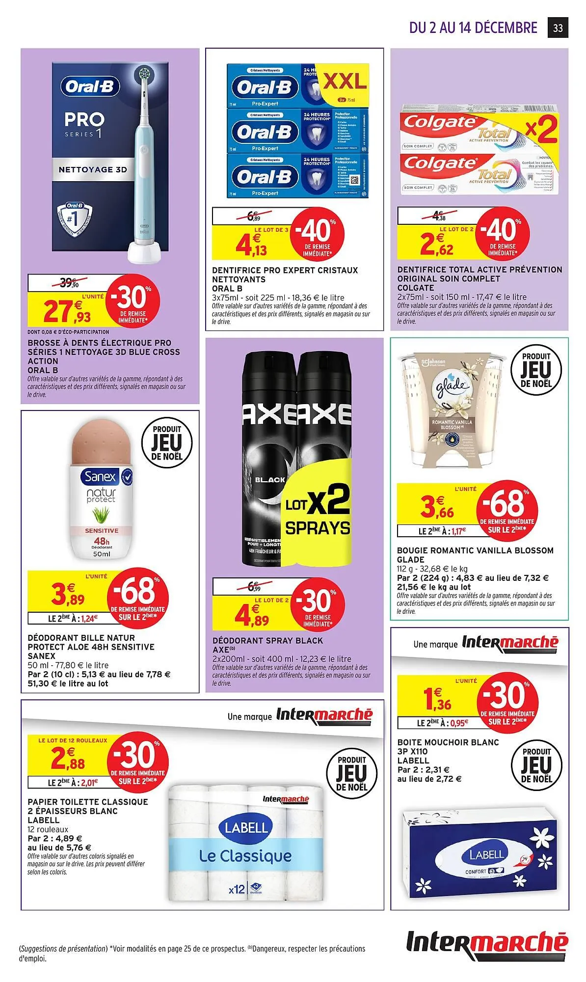 Catalogue Intermarché du 2 décembre au 14 décembre 2025 - Catalogue page 33