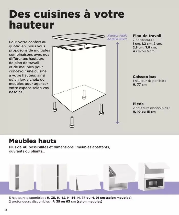 Cuisines ÉDITION 2024/2025 du 31 octobre au 31 décembre 2025 - Catalogue page 36