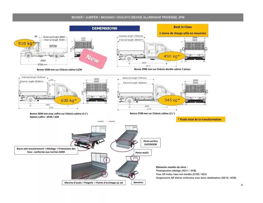 Opel Movano du 8 janvier au 8 janvier 2026 - Catalogue page 30