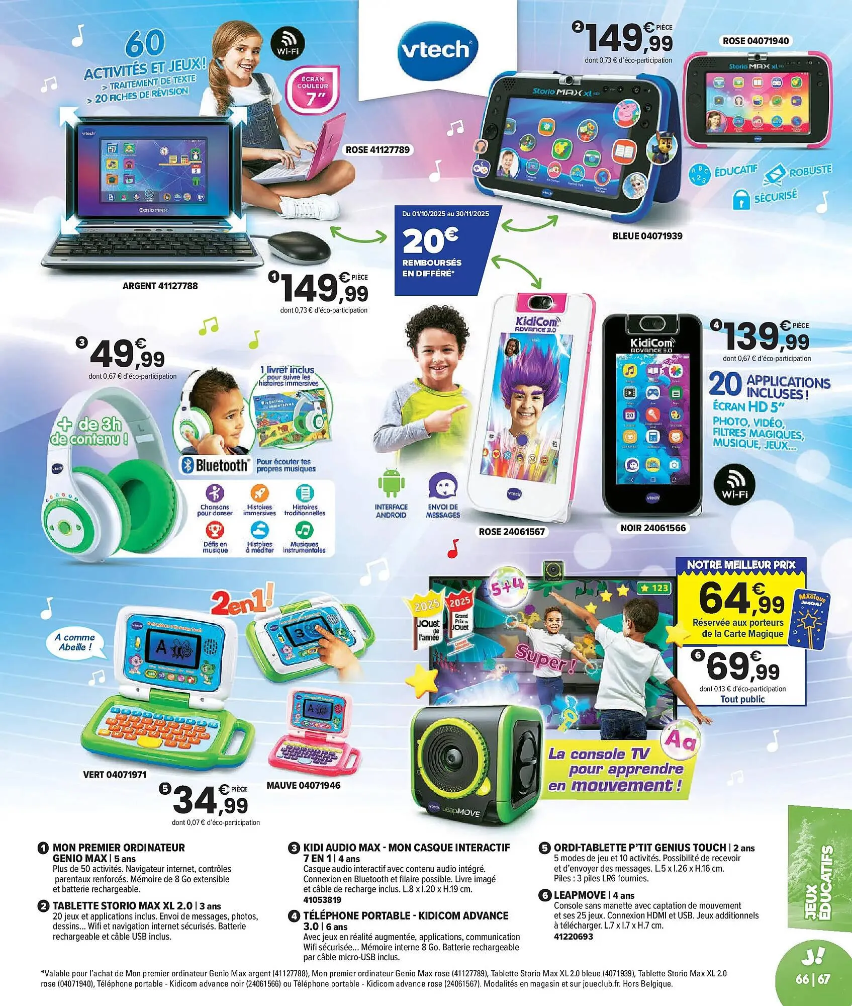 Catalogue JouéClub du 7 octobre au 7 décembre 2025 - Catalogue page 67
