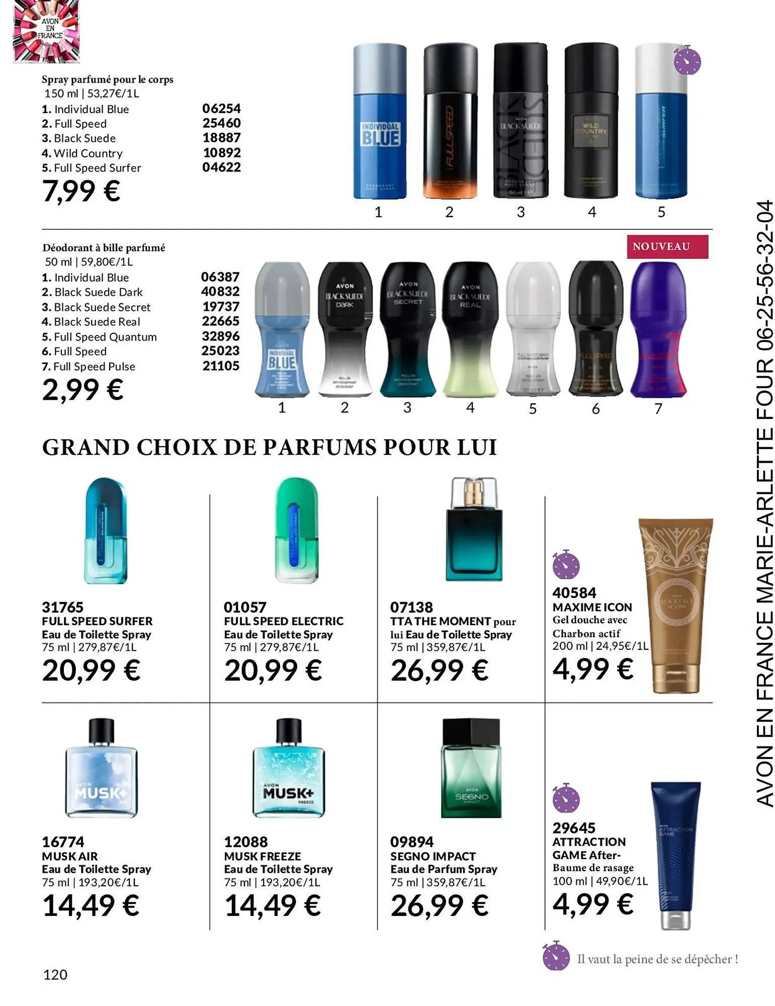 Catalogue AVON du 1 novembre au 30 novembre 2023 - Catalogue page 120