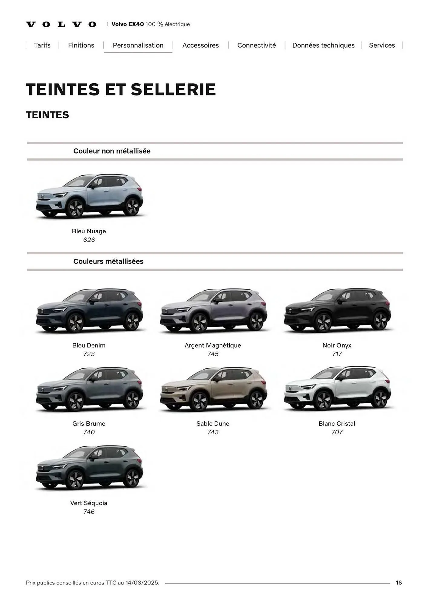 Catalogue VOLVO du 7 janvier au 31 janvier 2027 - Catalogue page 16