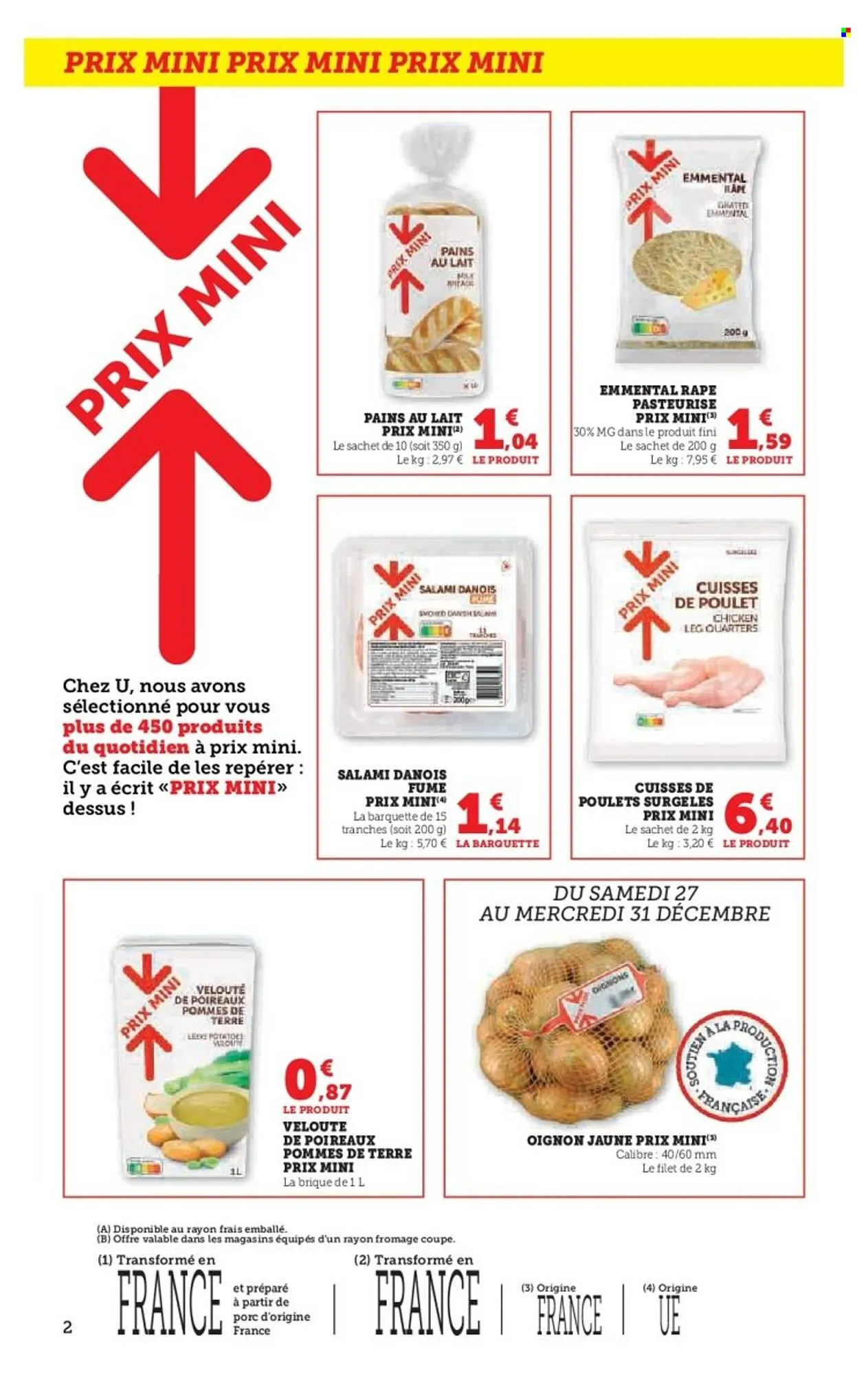 Catalogue U Express du 27 décembre au 4 janvier 2026 - Catalogue page 2