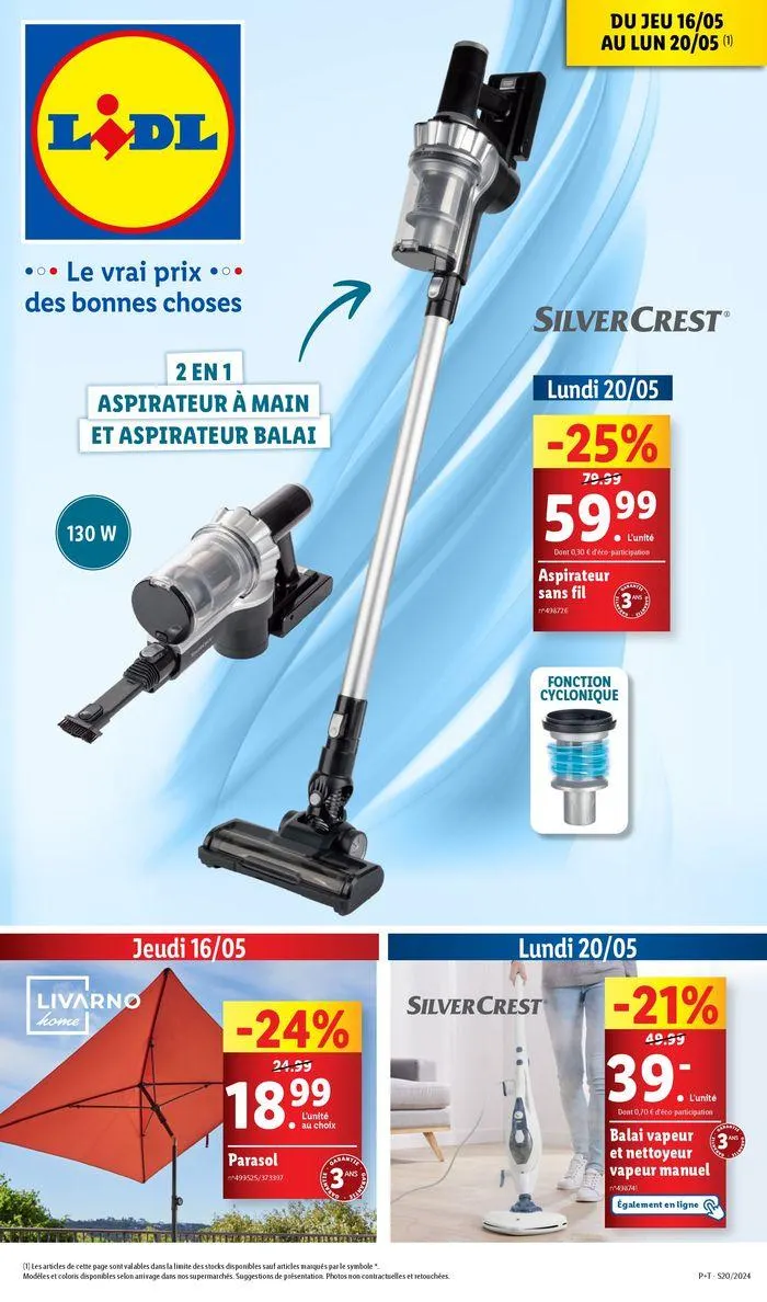 Les bonnes affaires sont chez Lidl ! Profitez doffres exceptionnelles à petits prix ! - 1