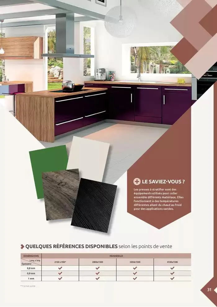 Aménagents Intérieurs du 9 décembre au 9 juin 2025 - Catalogue page 31