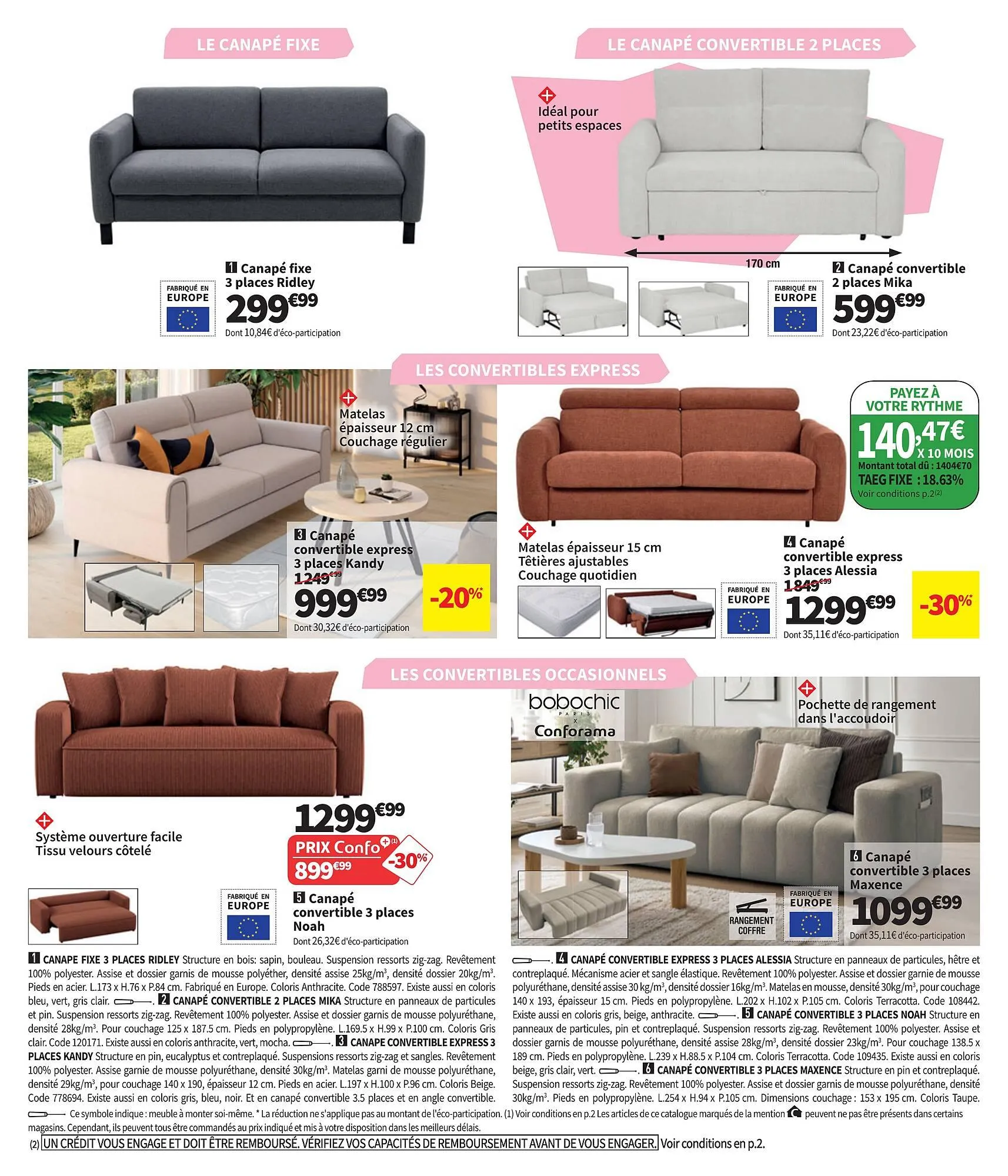 Catalogue Conforama du 24 février au 30 mars 2026 - Catalogue page 24