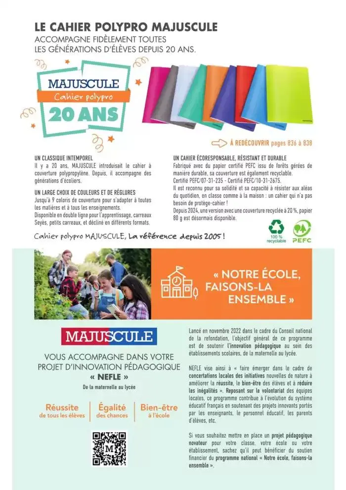 Education And Loisirs Majuscule 2025 du 5 mars au 31 décembre 2025 - Catalogue page 3