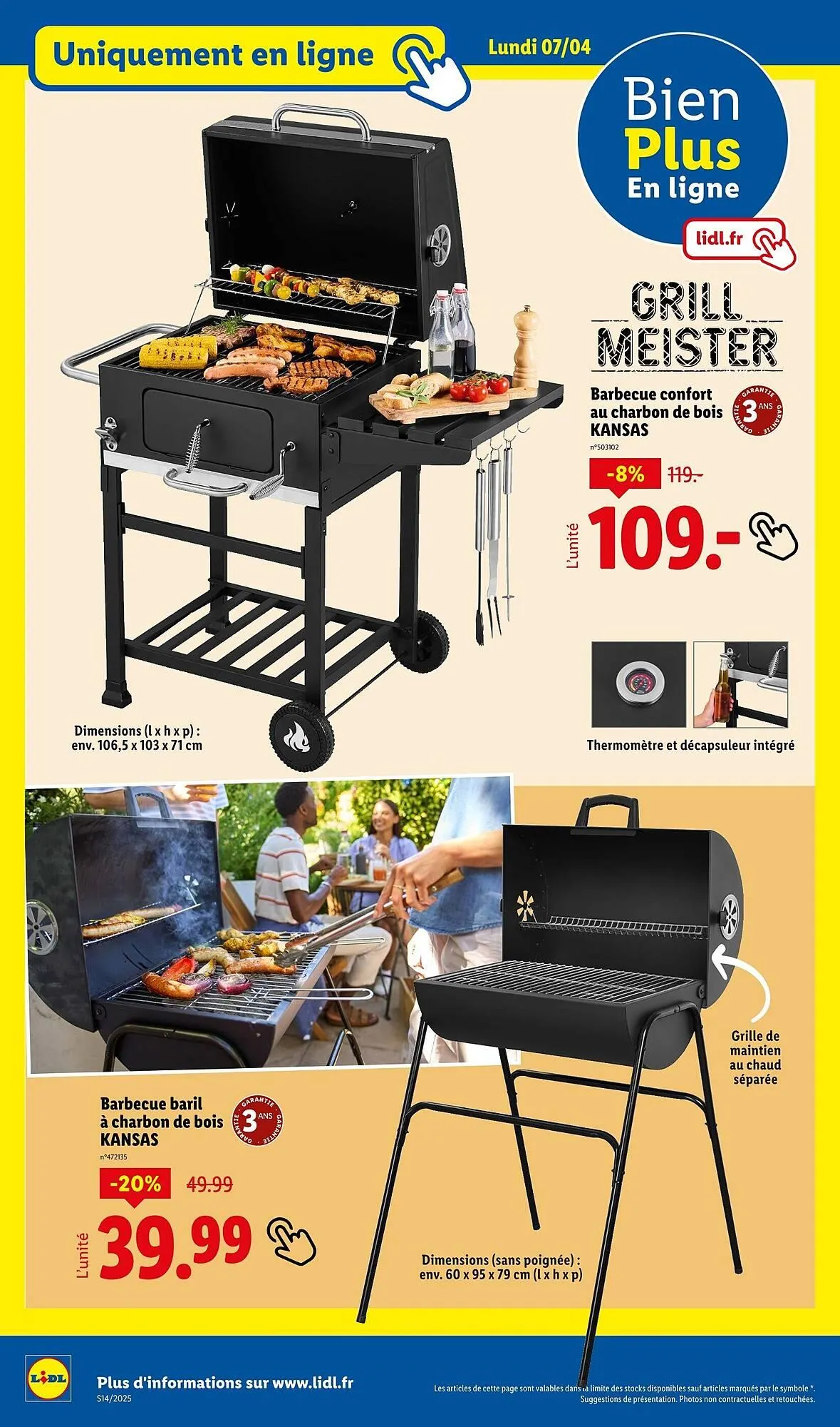 Catalogue Lidl du 7 avril au 10 avril 2025 - Catalogue page 16