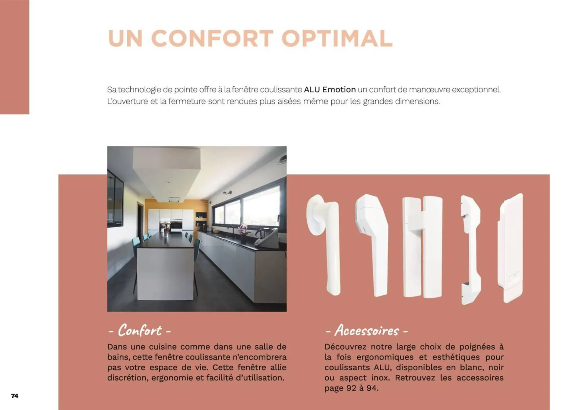 Catalogue Art & Fenêtres du 29 août au 31 décembre 2023 - Catalogue page 74