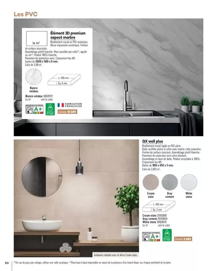 Aménagents Intérieurs 2025 du 1 janvier au 31 décembre 2025 - Catalogue page 50