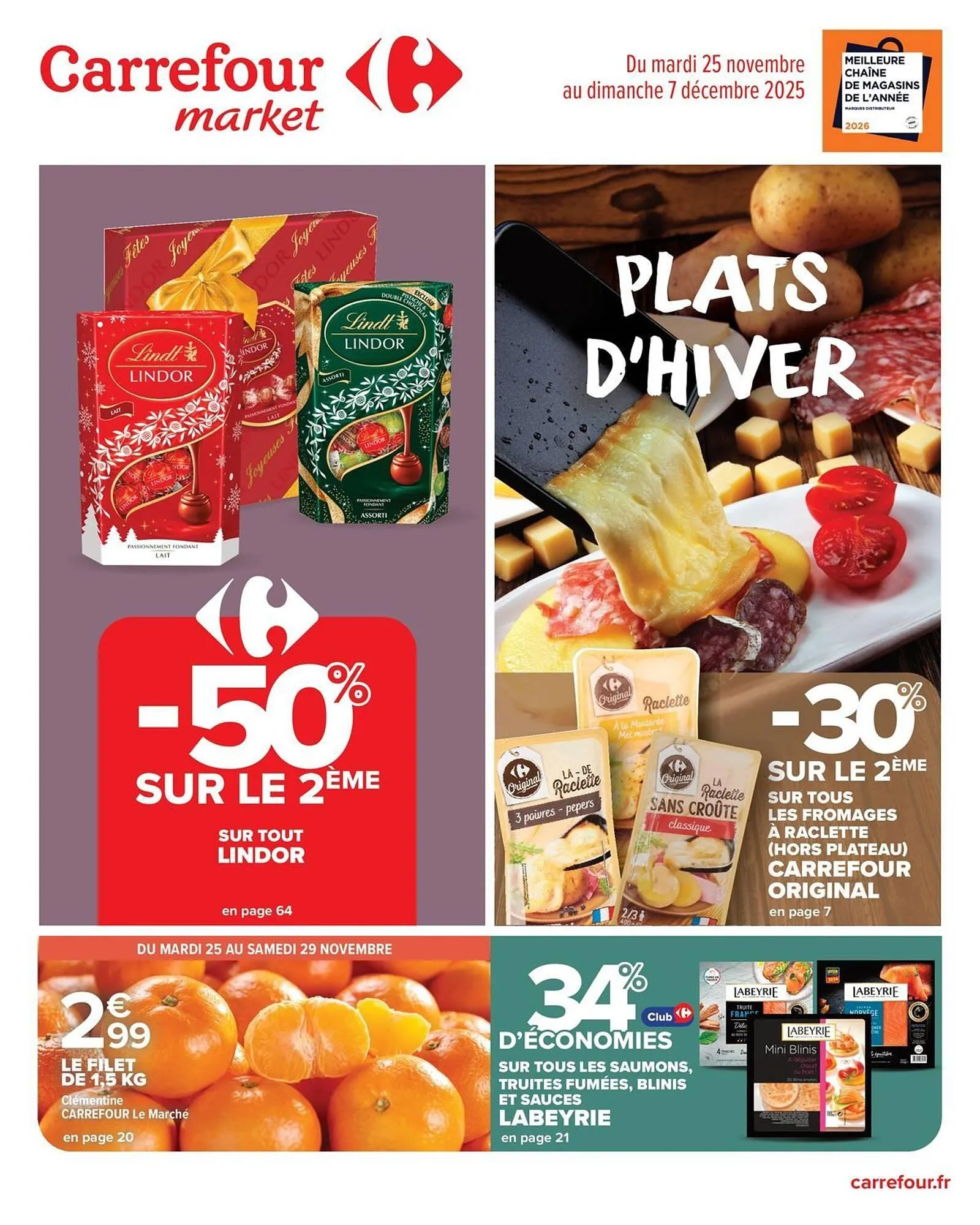 Catalogue Carrefour Market du 17 novembre au 7 décembre 2025 - Catalogue page 1