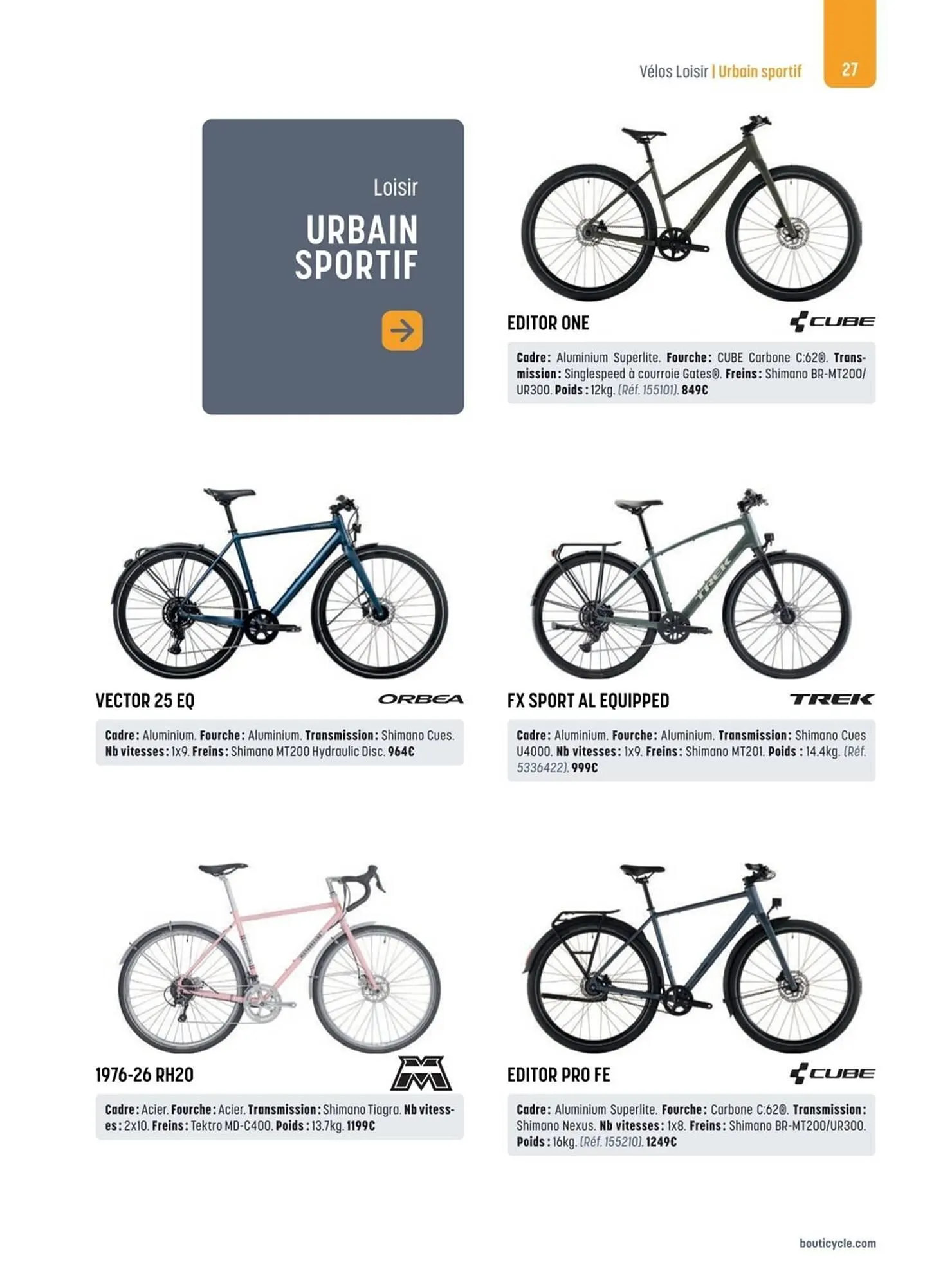 Catalogue Bouticycle du 27 janvier au 31 décembre 2026 - Catalogue page 27
