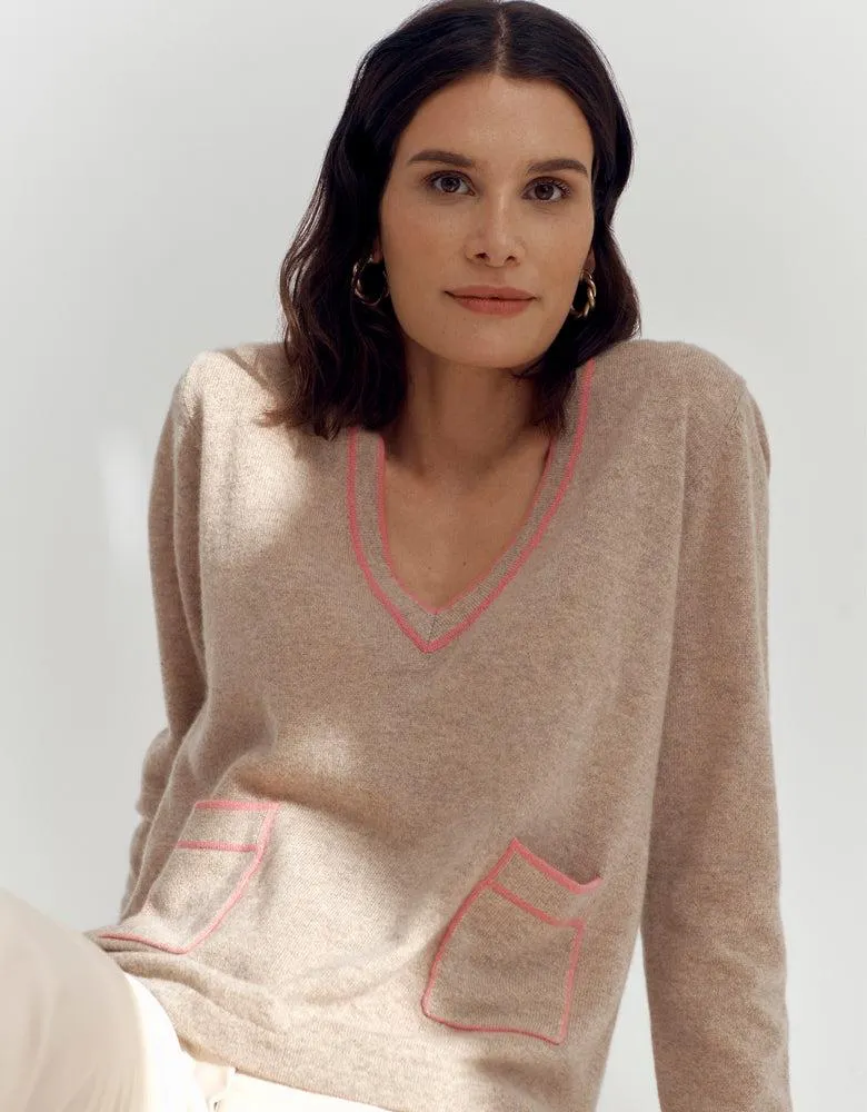 Pull en laine et cachemire